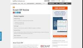 
							         Ecount ERP Software Review - Business-Software.com								  
							    