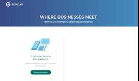 
							         ecratum. Where businesses meet								  
							    