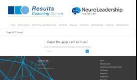 
							         ECT Participants Portal – Results Coaching Systems								  
							    