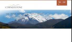 
							         Ecuador - Overview - Sat Jun 1 ... - Cornerstone Capital Resources Inc								  
							    