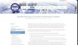
							         EDAMS Billing & Customer Information system - EDAMS | Hydro-Comp								  
							    