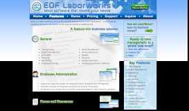 
							         EDF LaborWorks™ Online Project, Employee, Payroll, and Budget ...								  
							    