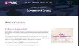 
							         EDG, PSG, iSPRINT, PIC, ICV, CDG, MRA government grants for ...								  
							    