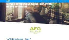 
							         Edge - AFG Home Loans								  
							    