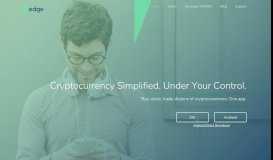 
							         Edge | Blockchain Wallet and Security Platform								  
							    