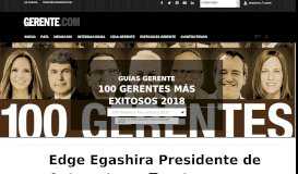 
							         Edge Egashira Presidente de Automotores Toyota Colombia - Colombia								  
							    