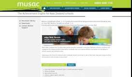 
							         edge Student and Caregiver Portals - MUSAC to								  
							    