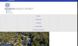 
							         Edgemont School District: Home								  
							    