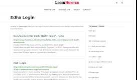 
							         Edha Login — One Click Access								  
							    