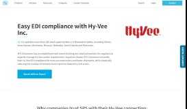 
							         EDI with Hy-Vee Inc | Use the SPS Network for EDI Compliance								  
							    
