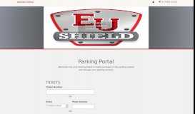 
							         Edinboro University of PA - Parking Portal								  
							    