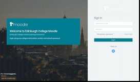 
							         Edinburgh College Moodle: Log in to the site								  
							    