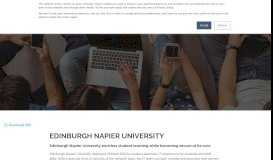 
							         Edinburgh Napier University Case Study - Phoenix Software								  
							    