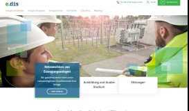 
							         E.DIS Netz GmbH - Startseite								  
							    
