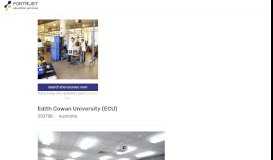 
							         Edith Cowan University (ECU) - FORTRUST | EDUCATION SERVICES								  
							    