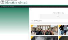 
							         Edith Cowan University - Programs>Brochure>Education Abroad								  
							    