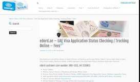 
							         ednrd.ae - UAE Visa Application Status Checking / Tracking Online ...								  
							    