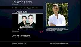 
							         Eduardo Portal Official website								  
							    