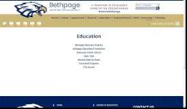 
							         Education ... - Bethpage Union Free School District Community								  
							    