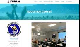 
							         Education Center – 412 FSS								  
							    