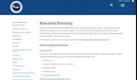 
							         Education Directory – Nebraska Department of Education								  
							    