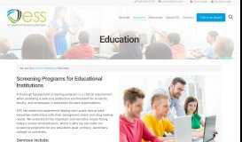 
							         Education - Employment Screening Services								  
							    