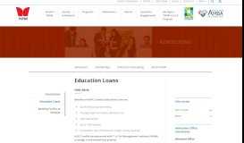 
							         Education Loans - TAPMI								  
							    