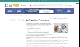 
							         Education & Schools - Medical Home Portal								  
							    