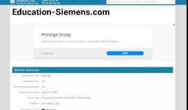 
							         Education Siemens - ebis Portal								  
							    