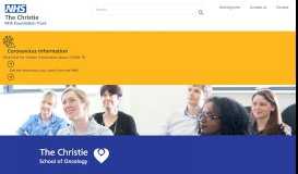
							         Education - The Christie NHS Foundation Trust								  
							    