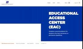 
							         Educational Access Center - Boise State University								  
							    