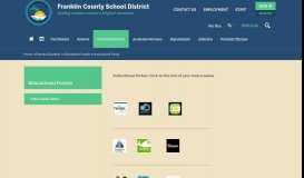 
							         Educational Portals / Instructional Portal - Franklin County School District								  
							    