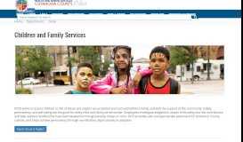 
							         Educational Resources - Children and Family Services								  
							    