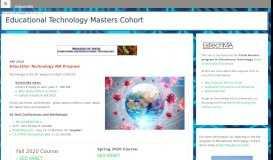 
							         Educational Technology Masters Cohort - CSUN.edu								  
							    