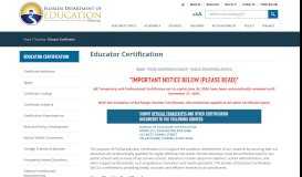 
							         Educator Certification - Florida Department of Education								  
							    
