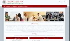 
							         Edugate ( Portal ) - Arab American University ( AAUP )								  
							    