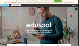 
							         Eduspot | Dedicated to supporting schools with efficient ...								  
							    