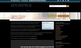 
							         Edwards, CO Accounting Firm | Client Portal Page | Turner ...								  
							    