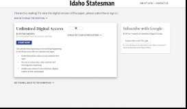 
							         eEdition - Idaho Statesman								  
							    