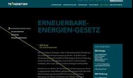 
							         EEG - Erneuerbare-Energien-Gesetz | TransnetBW GmbH								  
							    