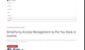 
							         Effective Identity Management & Access Control Solutions from ...								  
							    