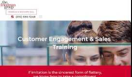 
							         Effective Retail Sales Training | The Friedman Group								  
							    