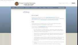 
							         eFiling - Troup County Clerk of Courts								  
							    