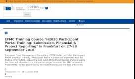 
							         EFMC Training Course 