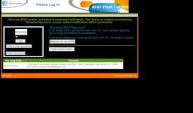 
							         eFOSS Login - AT&T								  
							    