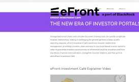 
							         eFront Investment Café | eFront								  
							    