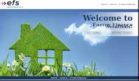 
							         EFS - Energy Finance Solutions Consumer Portal								  
							    