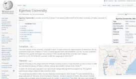 
							         Egerton University - Wikipedia								  
							    