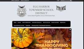 
							         Egg Harbor Township School District: Home								  
							    