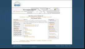 
							         EGI-doc-2932-v4: VO Portal Policy - EGI Document Database - EGI.eu								  
							    